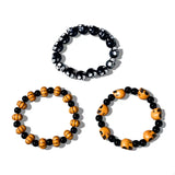 3 Piece Halloween Beaded Bracelet