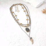 3 Piece Chain Pendant Necklace
