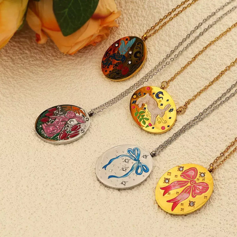 Stainless Steel Pendant Necklace