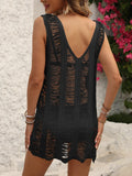 V-Neck Sleeveless Cover-Up