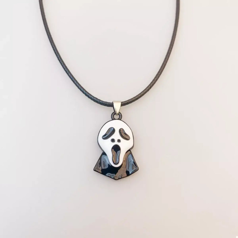 Halloween Ghost Pendant Necklace