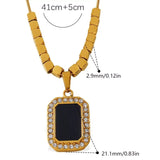 18K Gold-Plated Pendant Necklace