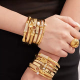 18K Gold-Plated Zircon Bracelet