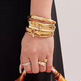 18K Gold-Plated Zircon Bracelet