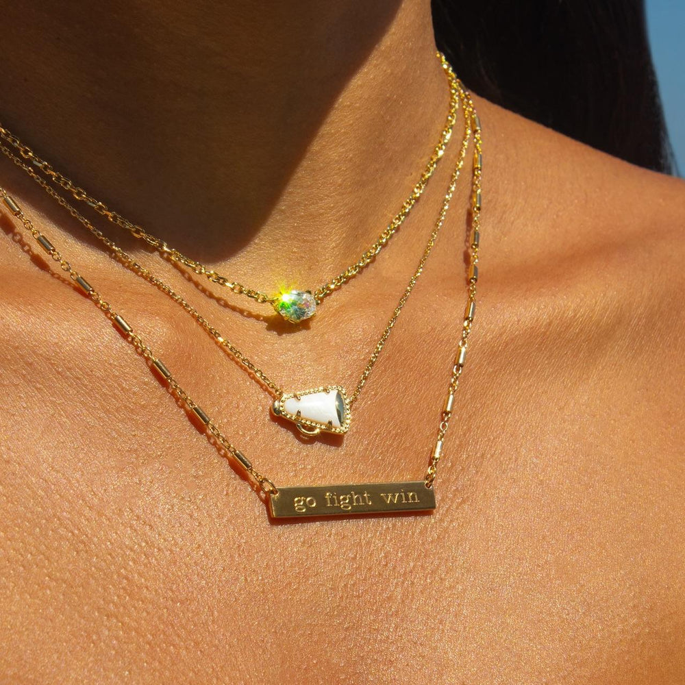 Sporty Element Resin Necklace