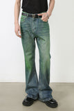 Men's Bootcut Jeans with Pockets