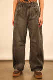 VERY J Wide Leg Comfy Jeans