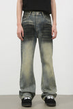 Men's Bootcut Jeans with Pockets