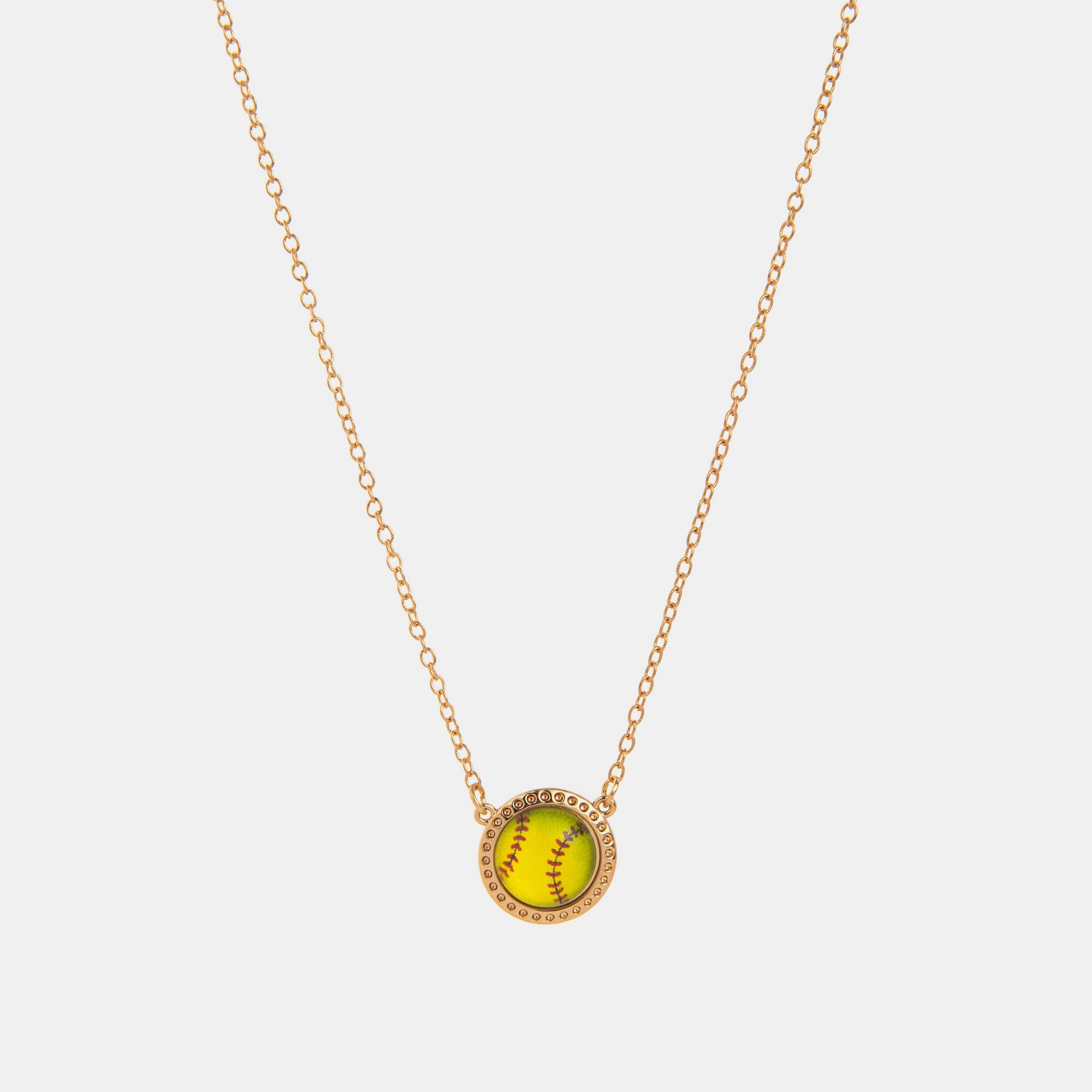 Sporty Element Resin Necklace