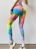 Tie-Dye High Waist Active Leggings