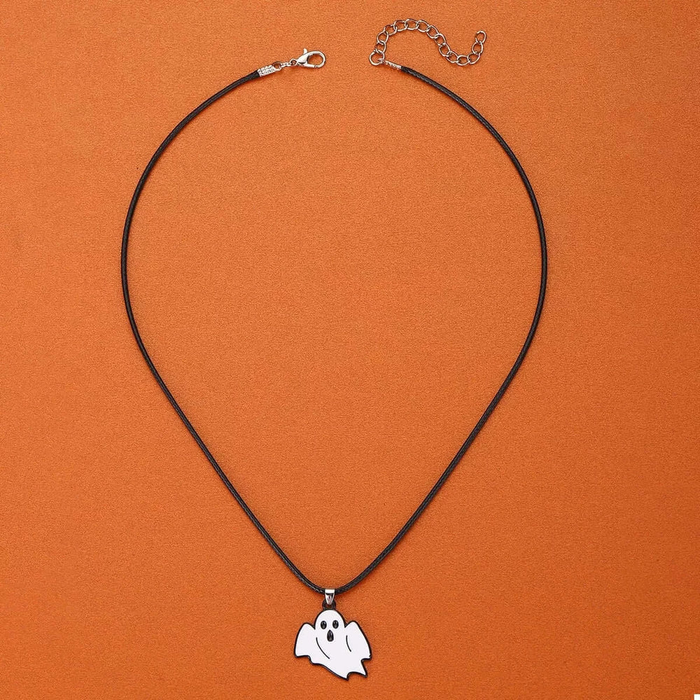 Halloween Ghost Pendant Necklace
