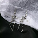 Halloween Skeleton Dangle Earrings