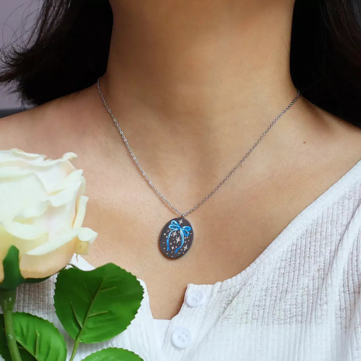 Stainless Steel Pendant Necklace