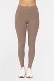 MONO B Soft Ribbed High Waisted Leggings