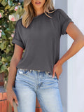 Round Neck Short Sleeve T-Shirt