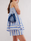 Smocked Square Neck Cami and Shorts Set